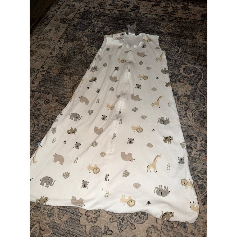 HALO 100% Cotton Sleepsack Animal Print Sleeveless